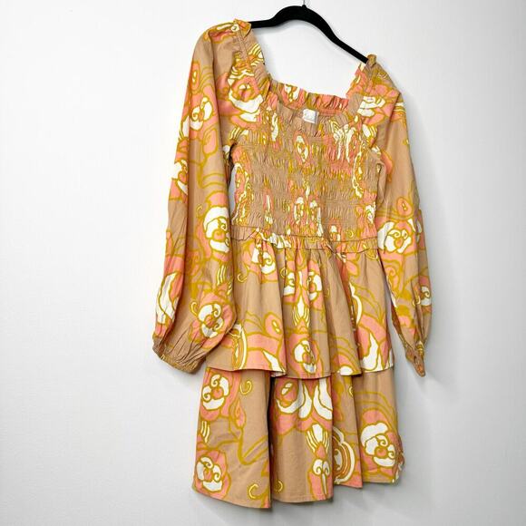 Cleobella Journee Mini Dress in Floral Abstract Rose Print Size XS - Picture 8 of 12